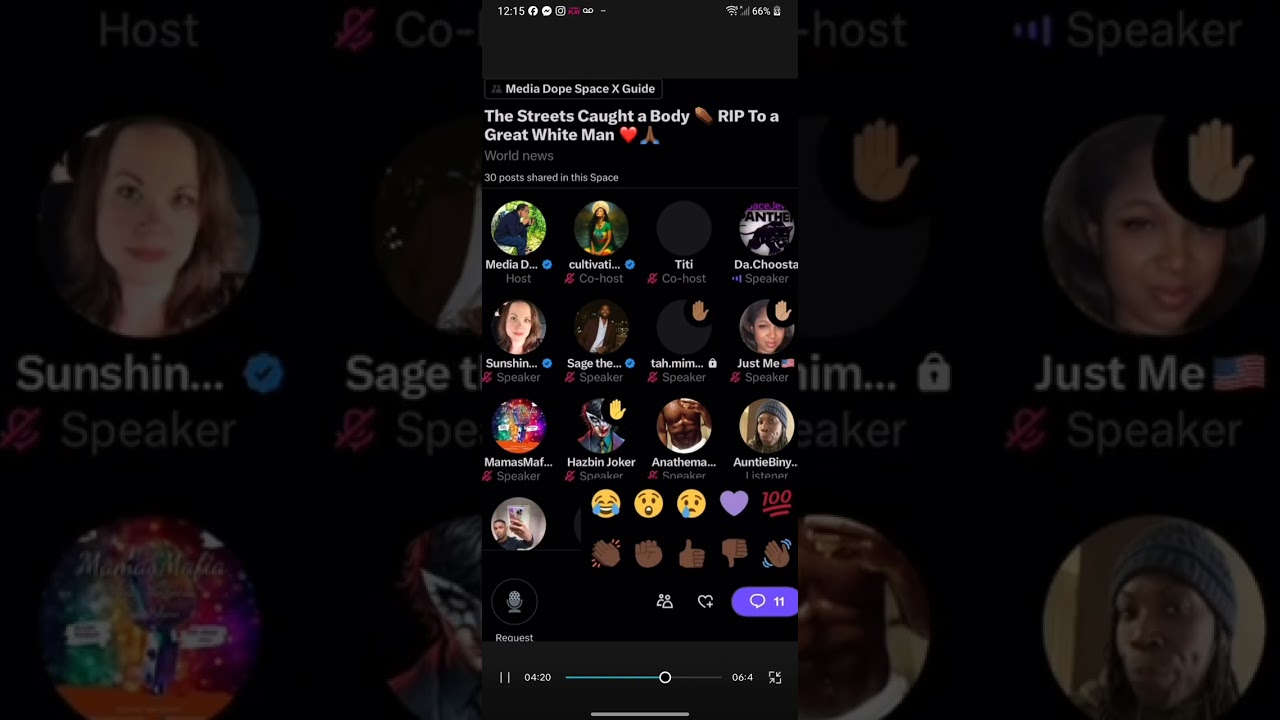 Charlie Kirk Shot X Space debate on Floyd parallels free speech a call for humanity DACHOOSTA speaks