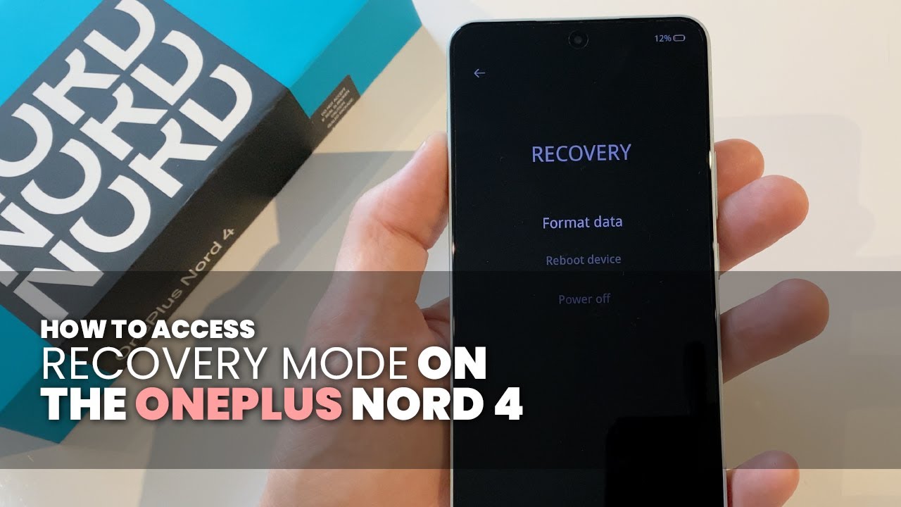 How to enter Recovery Mode on the OnePlus Nord 4 - YouTube