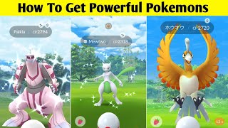 HOW TO GET POWERFUL POKEMONS IN POKEMON GO IN HINDI VIDEO BY POKEMON KA GURU G 2.O INDIAN CREATOR.