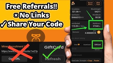 Secret Way to Get Referrals - Satoshi BTCs (No Affiliate Links needed) - CORE Mining