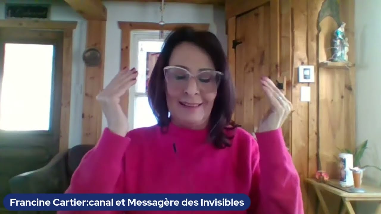 Prédiction 2025 avec les Maîtres galactiques avec Francine Cartier