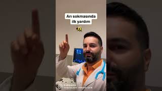 Arı sokmasında İLK YARDIM 🐝