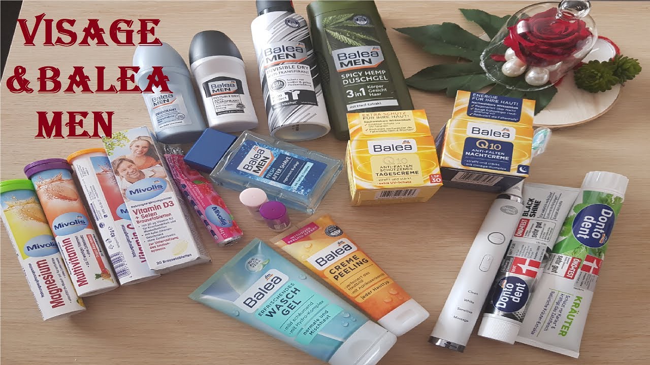 📌Série Pdts:Top des Produits BALEA du visage et pour les Hommes💯منتجات باليا للرجال و للعناية بالوجه