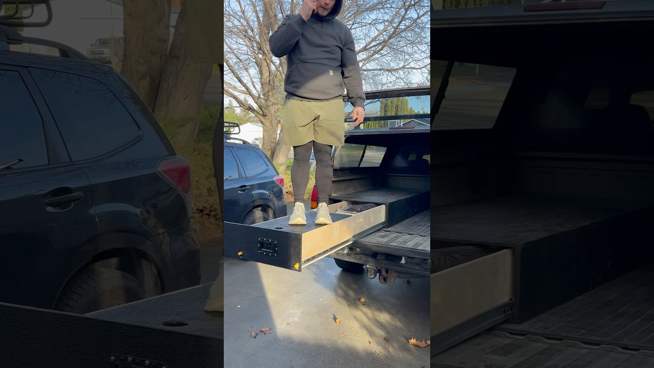 Heavy Duty DIY Truck Bed Drawer