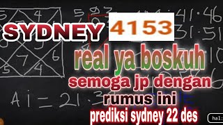 Prediksi Sydney Tanggal 22 Desember 2020 Youtube Prediksi Sydney Tanggal 22 Desember 2020 Youtube