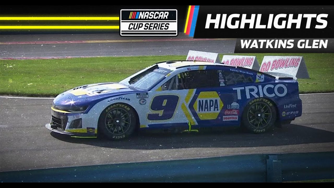 Chase Elliott runs out of gas at Watkins Glen