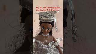 Black Barbie in money dress