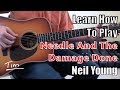 Neil Young The Needle And The Damage Done Guitar Lesson, Chords, and Tutorial