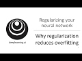 Why Regularization Reduces Overfitting (C2W1L05)