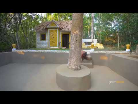 İlkel Yaşam Ormanda Ultra lüks Havuzlu Villa yapımı