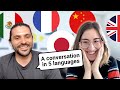 Polyglots speaking in 5 languages! | Honest multilingual chat between Lindie and Robin