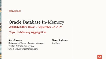 In-Memory Aggregation Updates