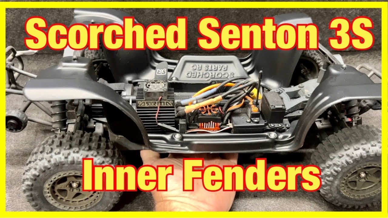 I installed the Scorched RC inner Fenders on the Arrma Senton 3s YouTube