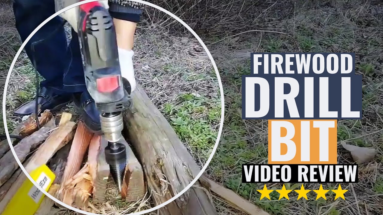 Firewood Drill Bit | WoodEze 