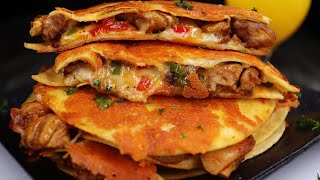 The Perfect Cheese-Crusted Quesadillas Recipe