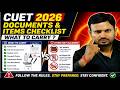 CUET 2026 Exam Hall: 4 Documents & Items You MUST Carry | Don't Get Blocked at Gate |Ravi Ranjan Sir