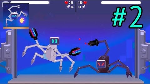 Robotics - gameplay walkthrough part 2 - ( iso , Android )  ReX shadow X