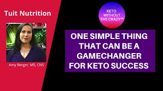 One Simple Thing That Can Be a Gamechanger for Keto Success