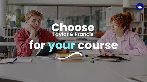 Knowledge That Matters: Taylor & Francis Textbooks