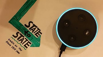 Demo of State the State : An Alexa Skill Game
