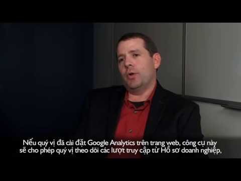 Theo dõi hoạt động của Hồ sơ doanh nghiệp với Google Analytics