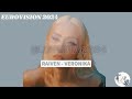 Veronika  raiven lyrics  eurovision 2024 slovenia  englisch lyrics