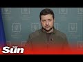 Ukrainian President Zelensky pleads for more 'anti-missile advanced weapons'