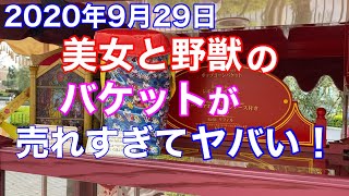 2020年9月29日美女と野獣のバケットが売れすぎ