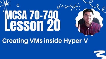MCSA 70-740 - Lesson 20 - Creating Virtual Machines inside Hyper V