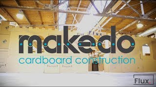 Cardboard Castle using Makedo