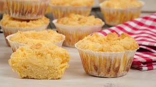 Cheesecake Streusel Muffins | Mini Käsekuchen mit Streuseln | Käsekuchenmuffins