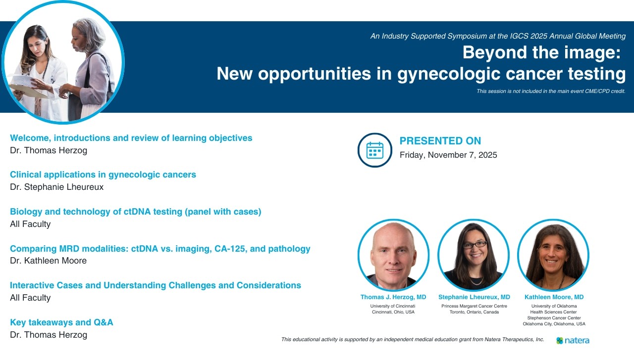 Beyond the Image: New Opportunities in Gynecologic Cancer Testing - YouTube