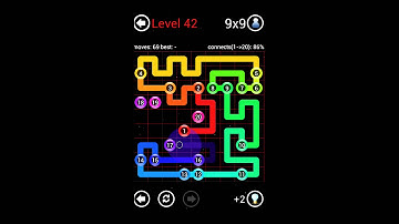 Connect-All Regular Pack Hard 9x9 Level 42 Perfect ★ Android iOs Walkthrough Full HD
