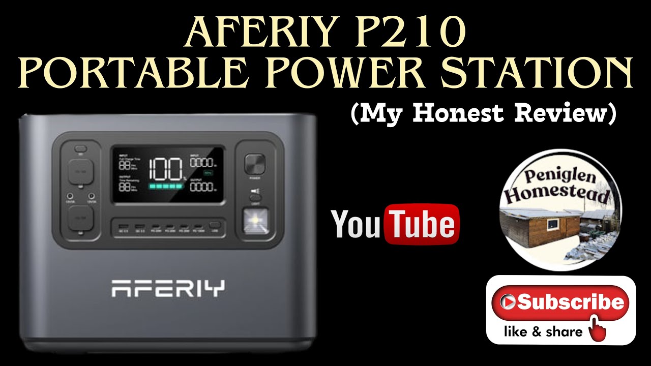 ПОРТАТИВНАЯ ЭЛЕКТРОСТАНЦИЯ AFERIY P210. (Мой честный отзыв)