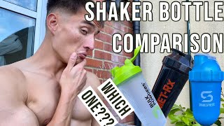 THE BEST SHAKER BOTTLE | Shakesphere vs SmartShake vs Metal Ball Shakers