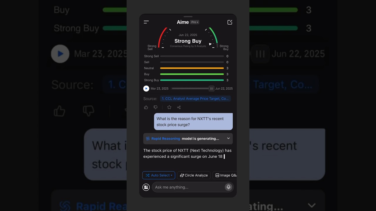 What is the reason for NXTT's recent stock price surge? 