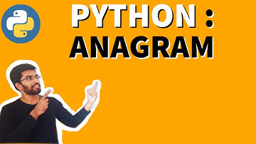 Python : Check If Anagram   #python #pythonprogramming #pythocoding