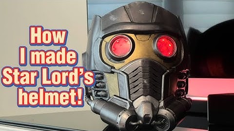 Star Lord Helmet Build Tutorial from Guardians of the Galaxy: Becoming Star Lord Part 2