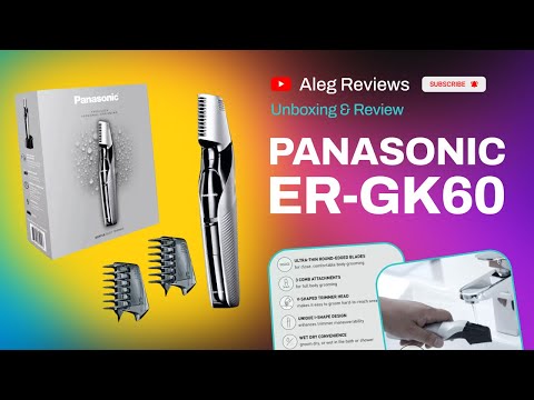 Panasonic ER-GK60 - s Gentle Body Trimmer