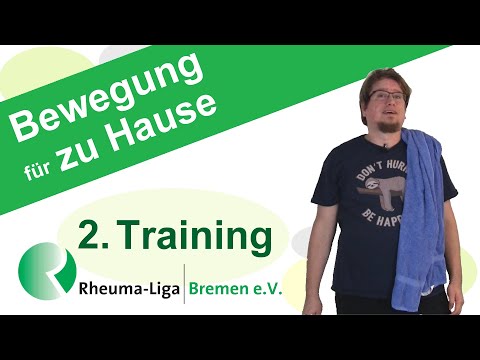 Bewegung für zu Hause --- Folge 2 ----  Rheuma-Liga Bremen e.V.