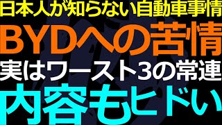 12-09 中国国内でBYDに対する苦情の主要な内容が何かご存知ですか？