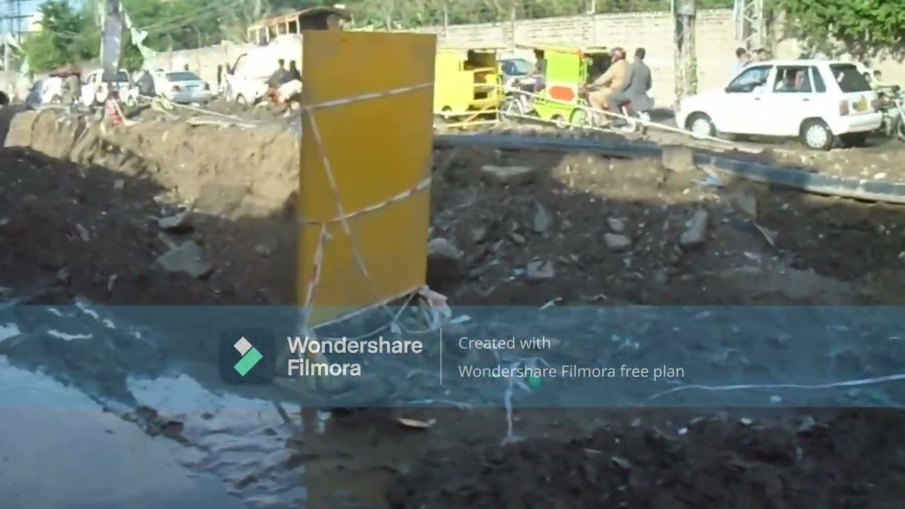 Chungi Amer Sidhu New Defence Road  construction 🚧 view before provincial election 17 july 2022