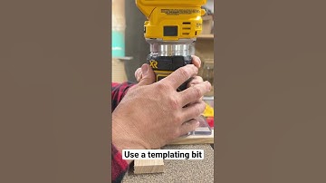 Square hole for a nut #template #mortise #diy #woodworking