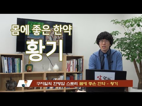 몸에 좋은 한약 황기