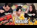 NUCLEAR SPICY RAMEN CHALLENGE ( 2x SPICY)-  ItsJudysLife Vlogs