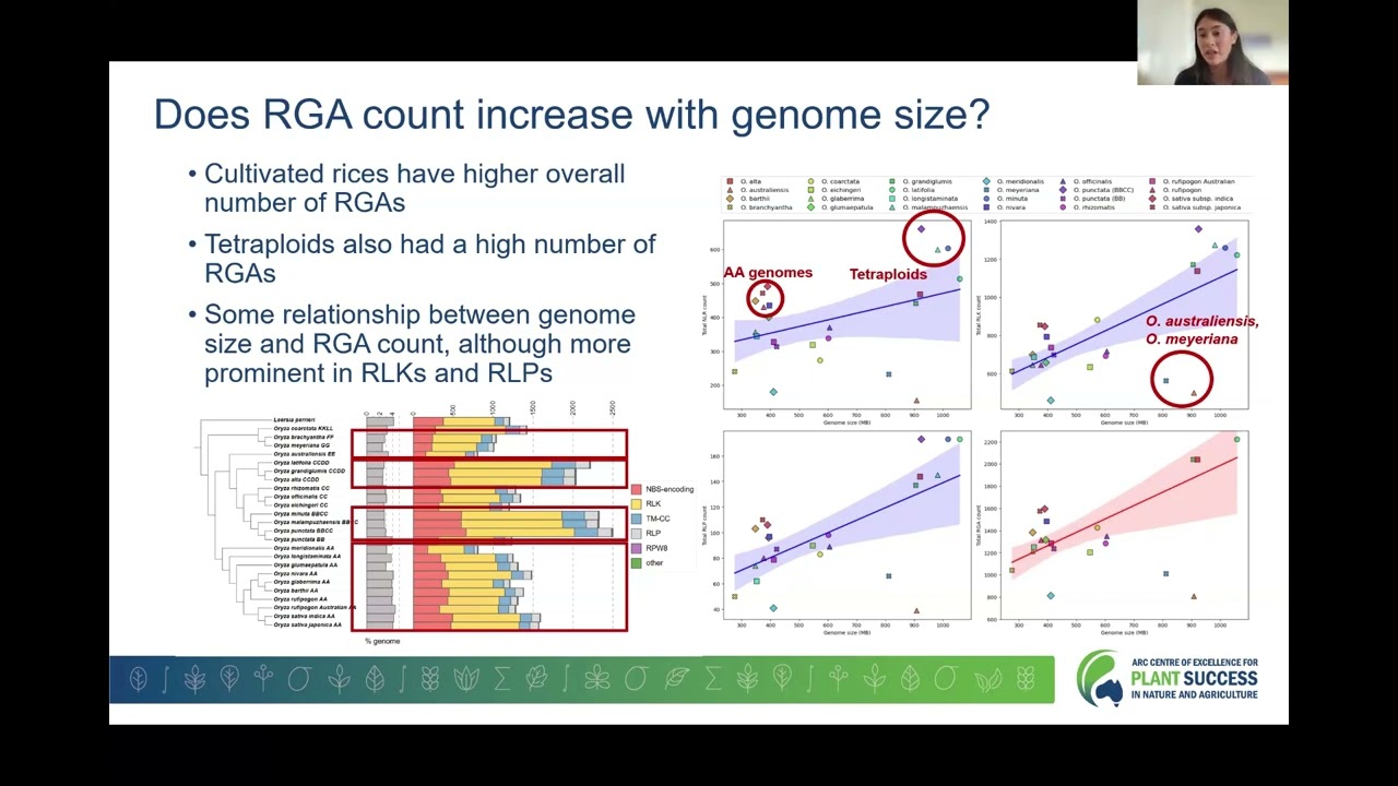 Sabrina Morrison 'Exploring disease resistance gene candidates in wild rice'