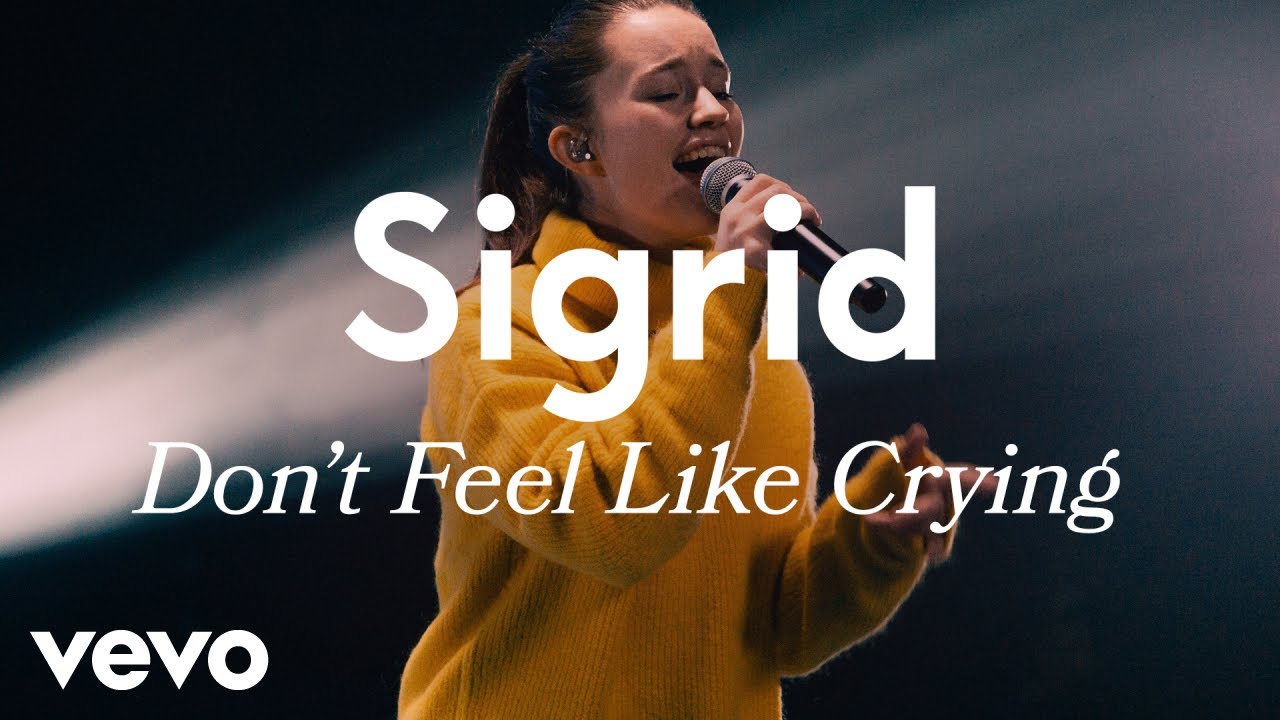 Sigrid Don T Feel Like Crying Live Vevo Lift Youtube