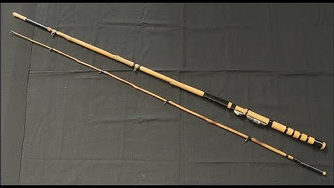 The Process Of Making Handmade Fishing Rods - Cara Mudah Membuat Joran Tegek Bambu