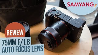 Samyang 75mm Review | on Sony a7C