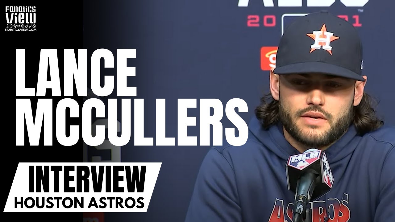 Houston Astros ace Lance McCullers, Jr. opens up about his comeback, World  Series game plan, and life in The H - ABC13 Houston